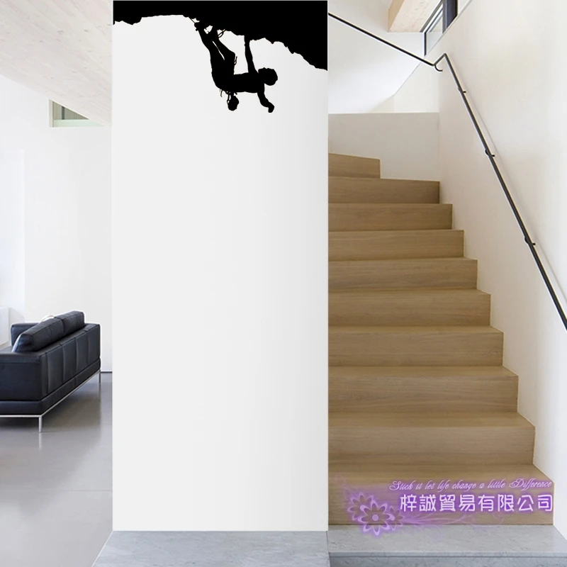 Скалолазание Наклейка на стену виниловые альпинистские Наклейки стены Pegatina