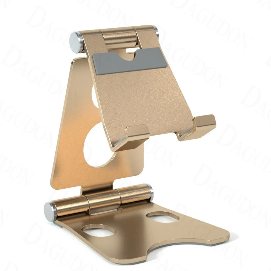 table aluminum alloy foldable desk phone holder stand for phone pad for iphone 12 10 xiaomi redmi note 10 x pro huawei honor 9 free global shipping