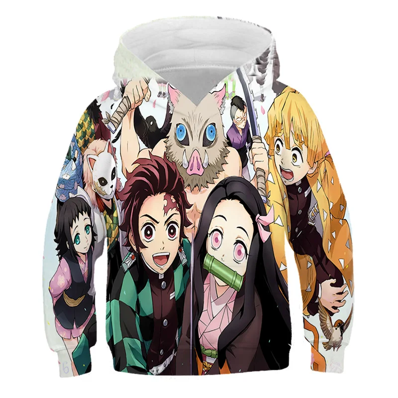 Детский пуловер с 3d изображением рассекающих демонов летняя Крутая толстовка