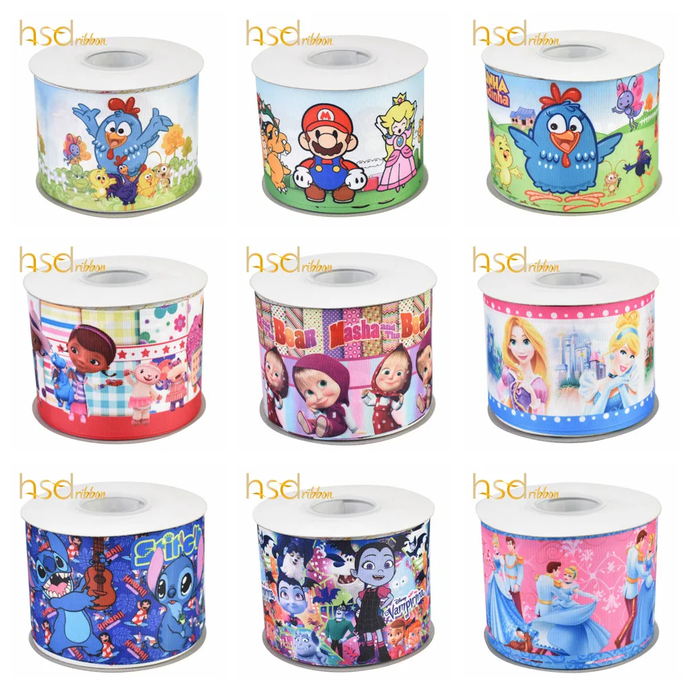 HSDCraft Бесплатная доставка 10 ярдов/рулон HT напечатанная лента для аксессуаров