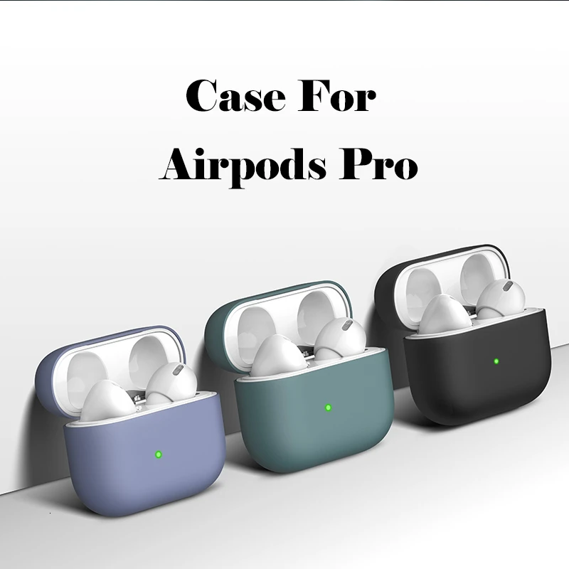Для Airpods Pro Чехол для беспроводной bluetooth гарнитуры оригинальный жидкостный Мягкий