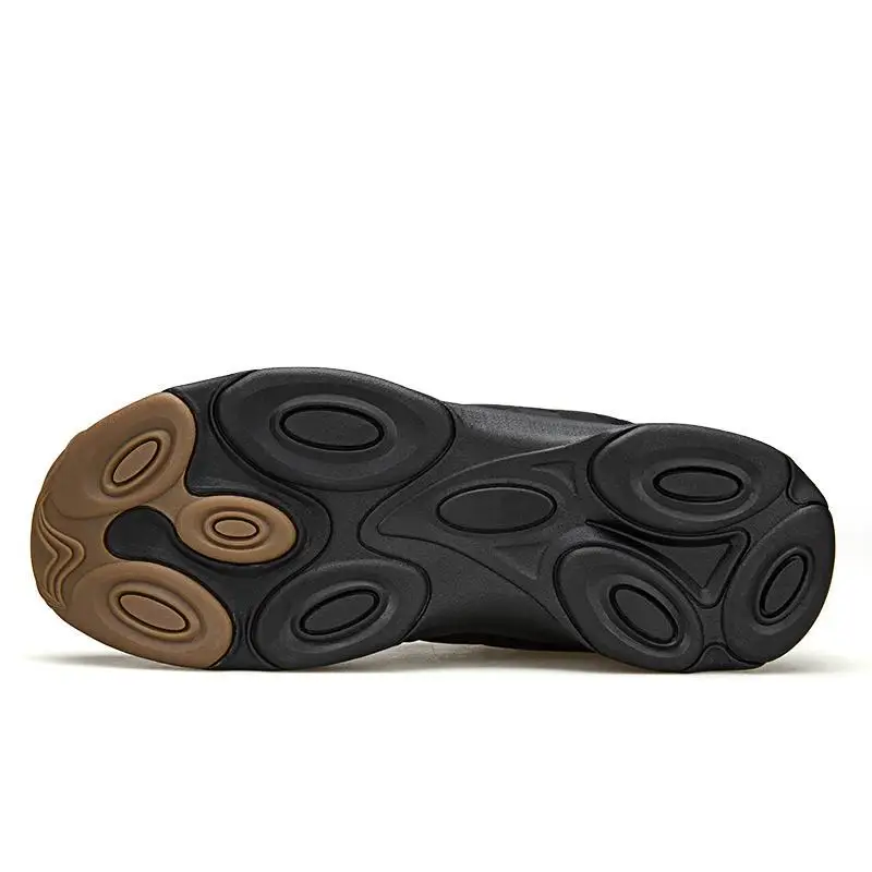 Cajacky/мужские зимние ботинки Теплые плюшевые ботильоны Уличные высокие мужские