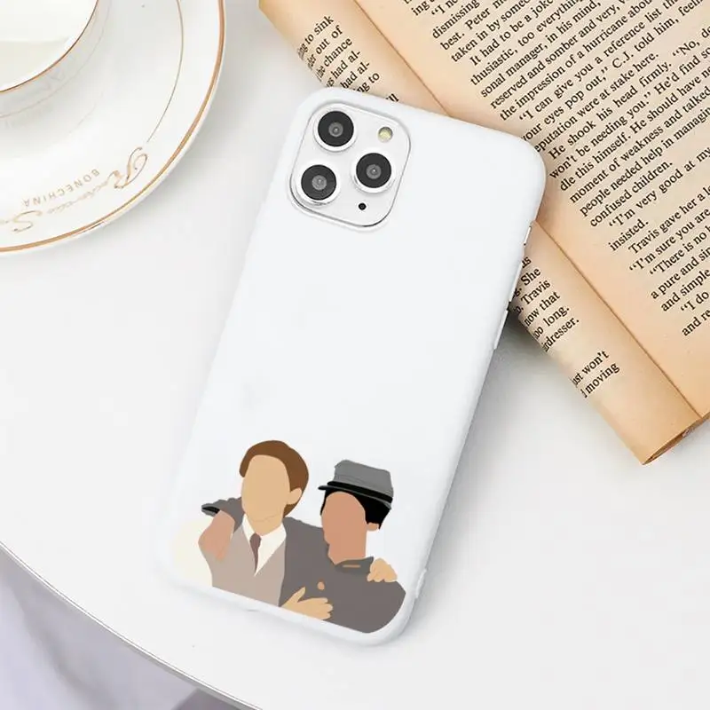 

The Vampire Diaries Stefan Damon Salvatore Phone Case Candy Color for iPhone 6 7 8 11 12 s mini pro X XS XR MAX Plus