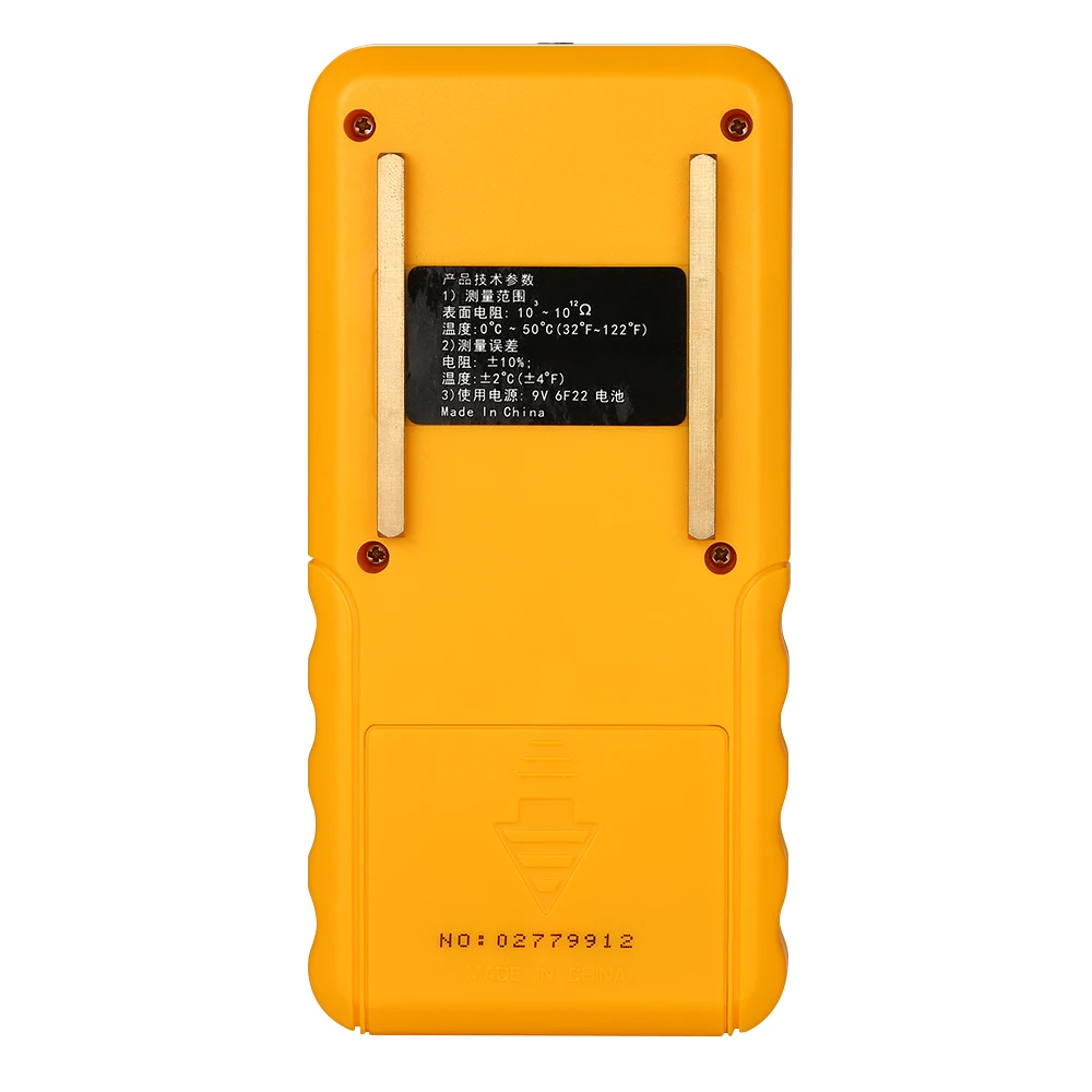 SMART SENSOR Handheld LCD Surface Resistance Meter Tester with Temperature Measurement and Data Holding Function | Инструменты