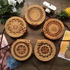 Женская плетеная Сумка из ротанга, круглая пляжная сумка ручной работы, богемная сумка через плечо, лето 2021