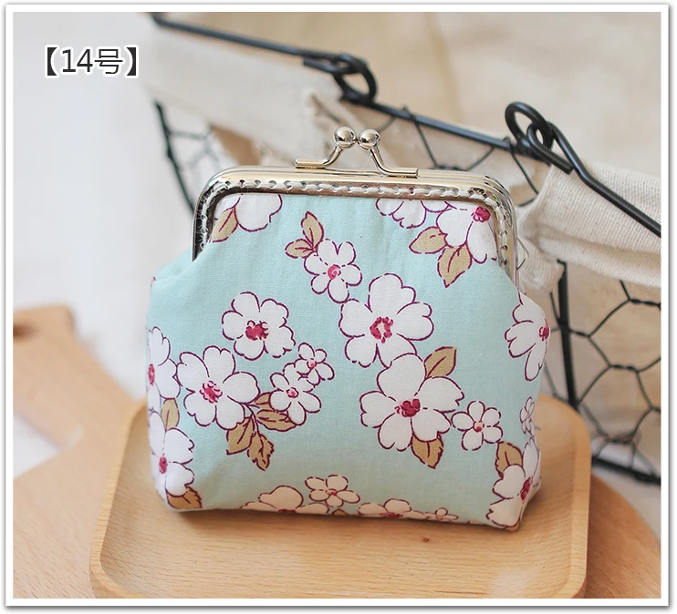 

ZXIIXZ DIY Patchwork Mouth Gold Package Embroidery Handmade Materials Kit Frame Lace Button Handbag Needlework Shoulder Tote Bag