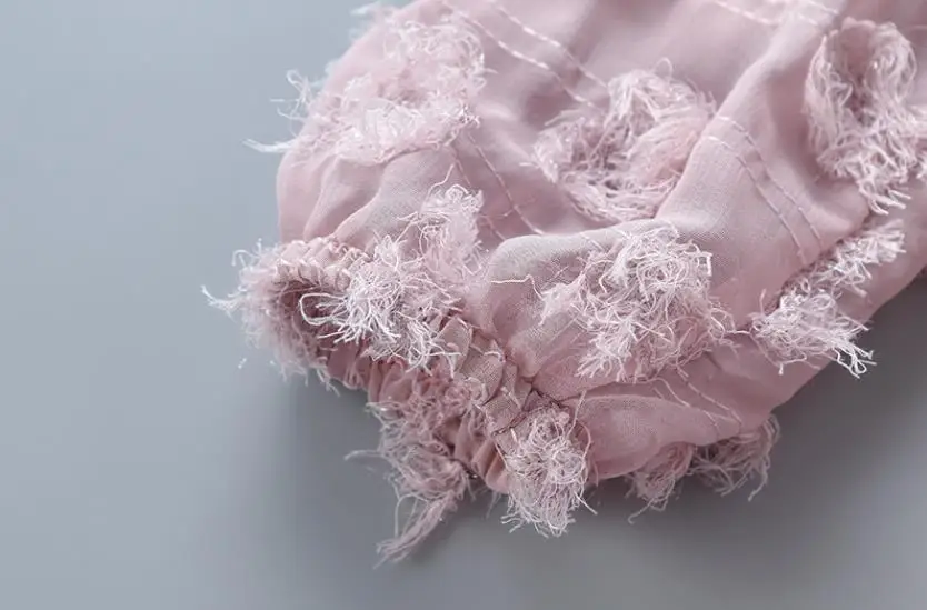 2019 г. Осенние модные кружевные сетчатые платья принцессы с кисточками для