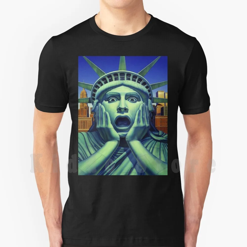 Домой только футболка хлопок Для мужчин &quotсделай сам&quot с крутым принтом Статуя