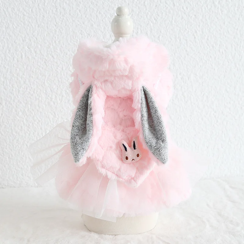 Kawaii зимняя одежда для собак четыре фута одежда для домашних животных Chiwawa jorkie Bomei платья в полоску