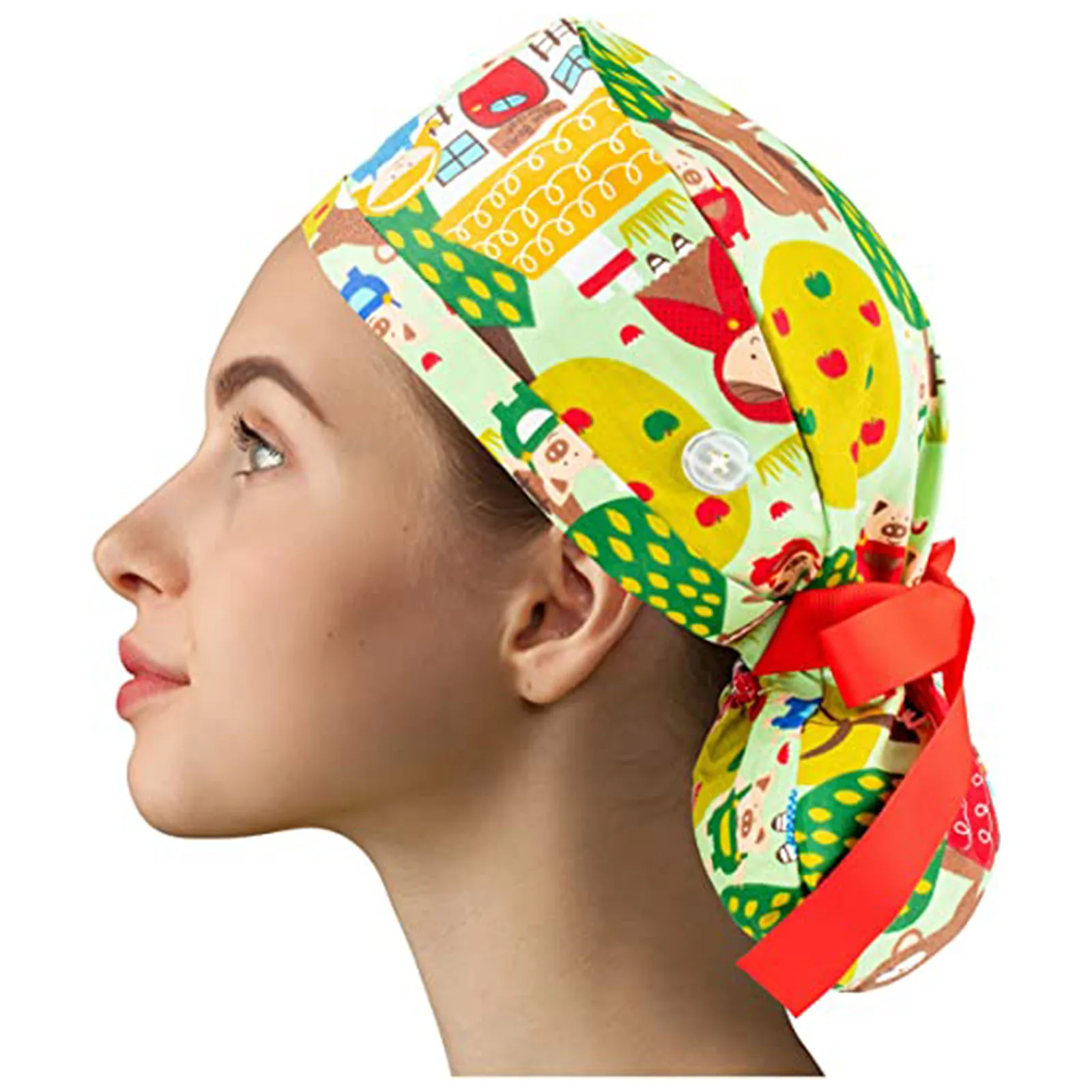 

Fashionable Cap With Buttons Bouffant Hat With Sweatband For Women And Men Fashion Design And High Quality Sombrero