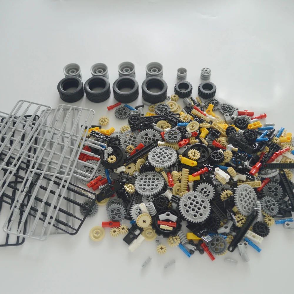 Крупная партия толстых кирпичей MOC различные размеры технические строительные