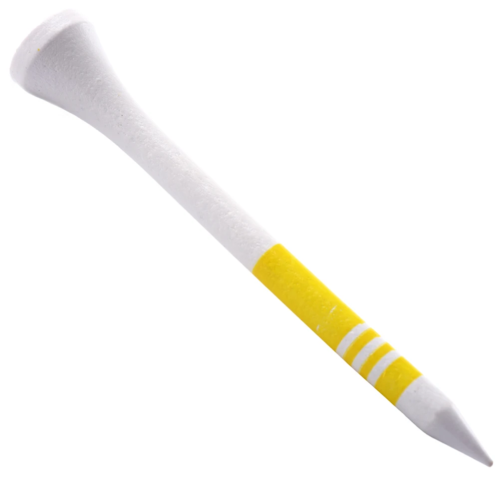 100 шт./упак. гольф деревянный футболки Профессиональный Ти для гольфа 69 мм