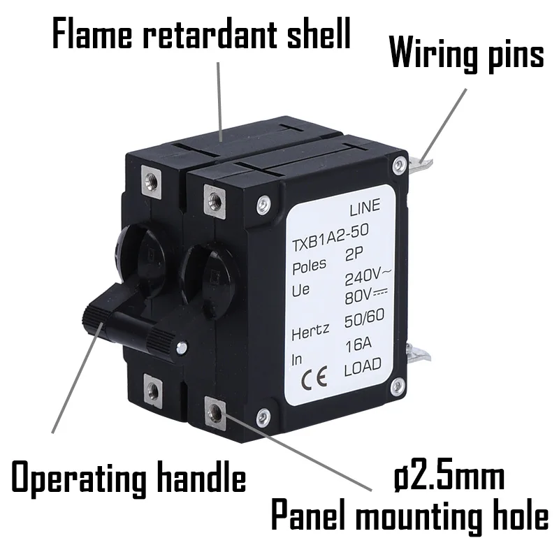 Гидравлический электромагнитный автоматический выключатель медицинская