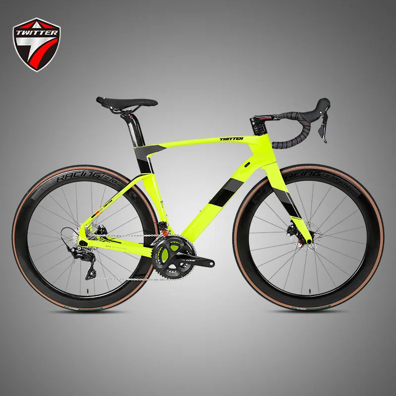 

The NewTWITTER Tornado cross country CYCLONEpro RIVAL-22Speed 700C Aluminum wheel with small socket carbon road bike bicycles