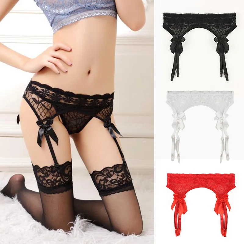 Для женщин Гольфы для девочек пикантные Горячая из прозрачного кружева Tighs Чулки