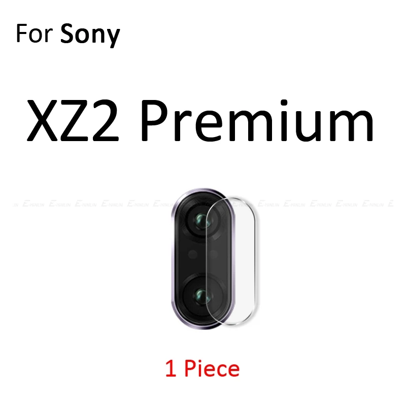 Задняя Защитная пленка для объектива камеры для sony Xperia 1 5 10 L2 L1 XZ3 XZ2 Premium Compact XA2 Plus ультра закаленное стекло - Цвет: For XZ2 Premium