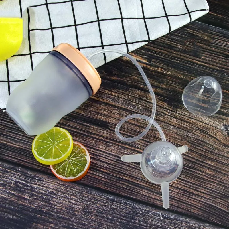 250ml силиконовая бутылочка для новорожденных детская питьевая вода Длинная