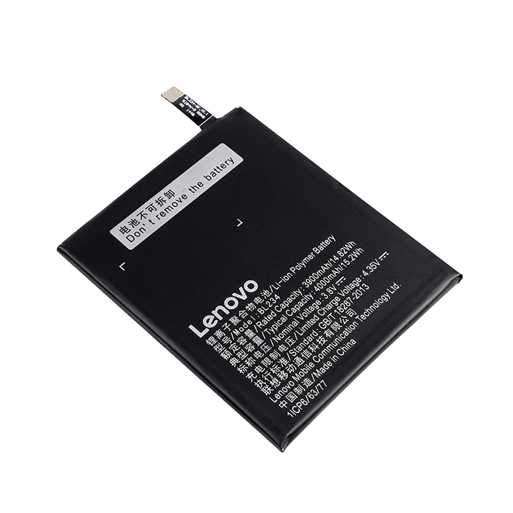 100% Оригинальный аккумулятор BL234 для Lenovo A5000 Vibe P1M P1ma40 P70 P70t P70A литий полимерный с