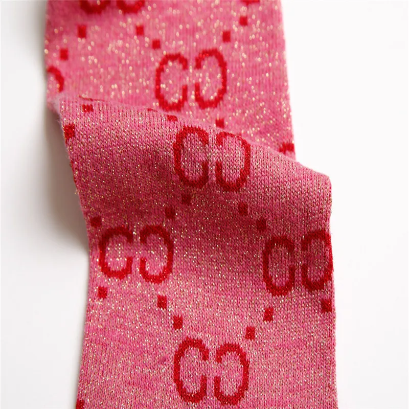 

Lettering Harajuku Street Clothing Street Shooting Novelty Socks Interesting Long Tube Trend Ladies Mens Sports Socks Creative