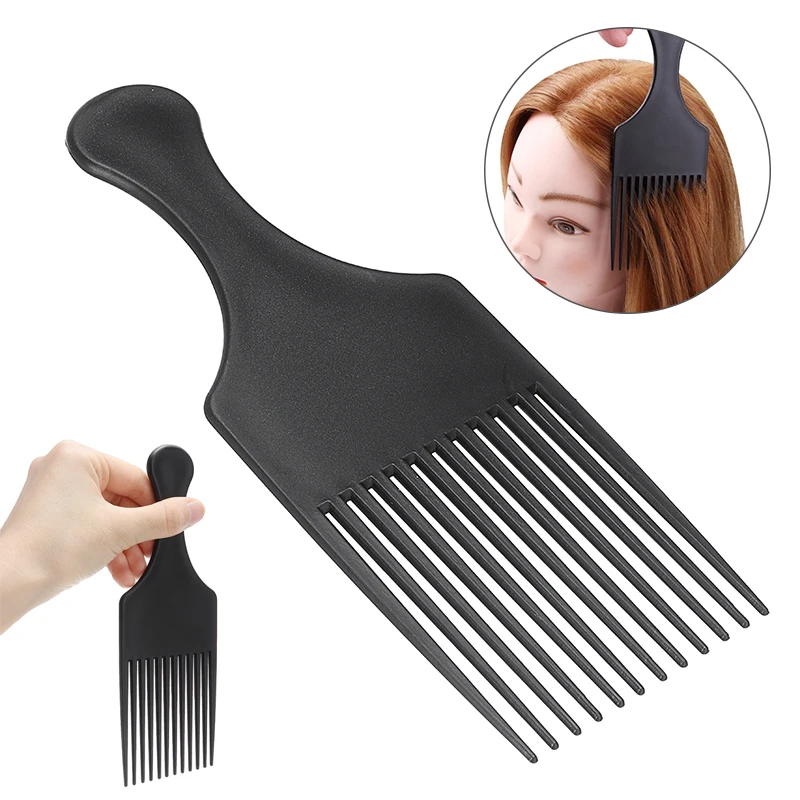 1 шт. Mayitr Профессиональный парикмахерский черный пластиковый широкий длинный