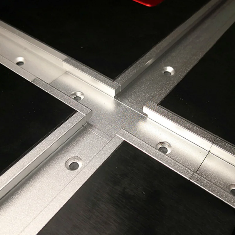 

200mm Cross T-track Connector Set 30 Type T-slot Miter Track Jig Fixture Slot Connector BDF99