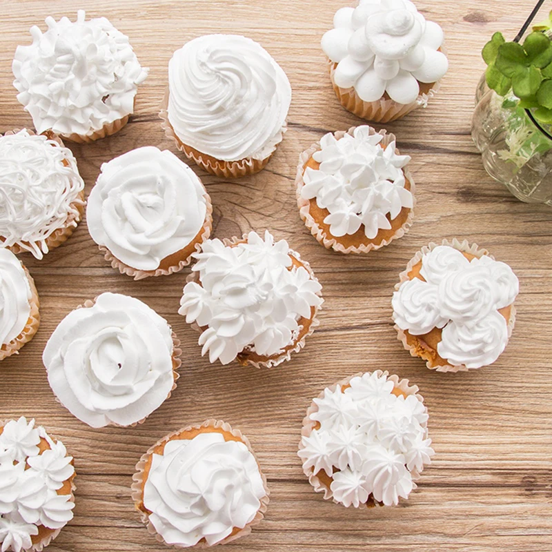 27 шт./компл. украшения для десерта силиконовые глазировки Крем кондитерский