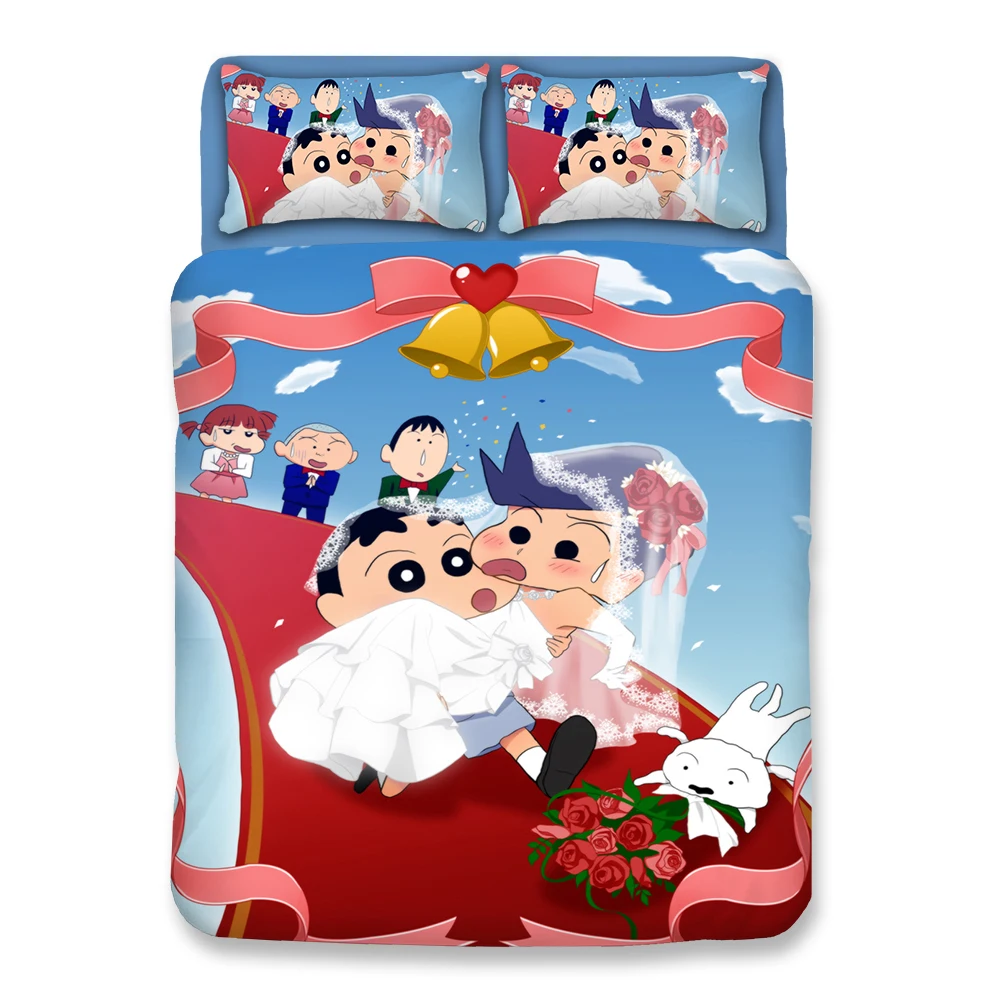 Одеяло/покрывало LLANCL с рисунком японского Аниме Crayon Shin-chan для взрослых спальни 3