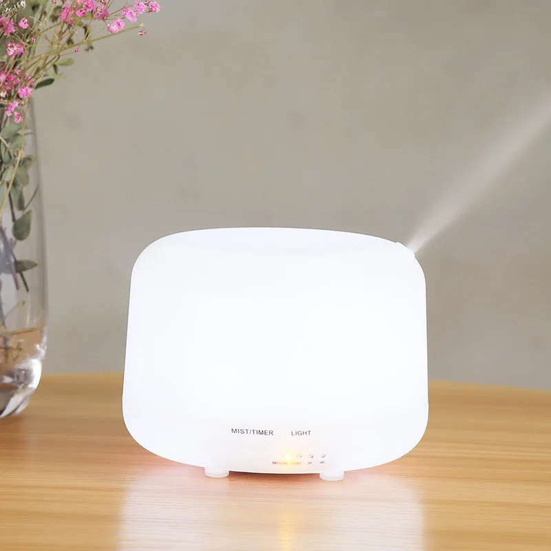 

Electric Air Humidifier with Remote Control 300ml Aroma Oil Air Diffuser Ultrasonic Aromatherapy 7 Color LED Light Home Relaxing