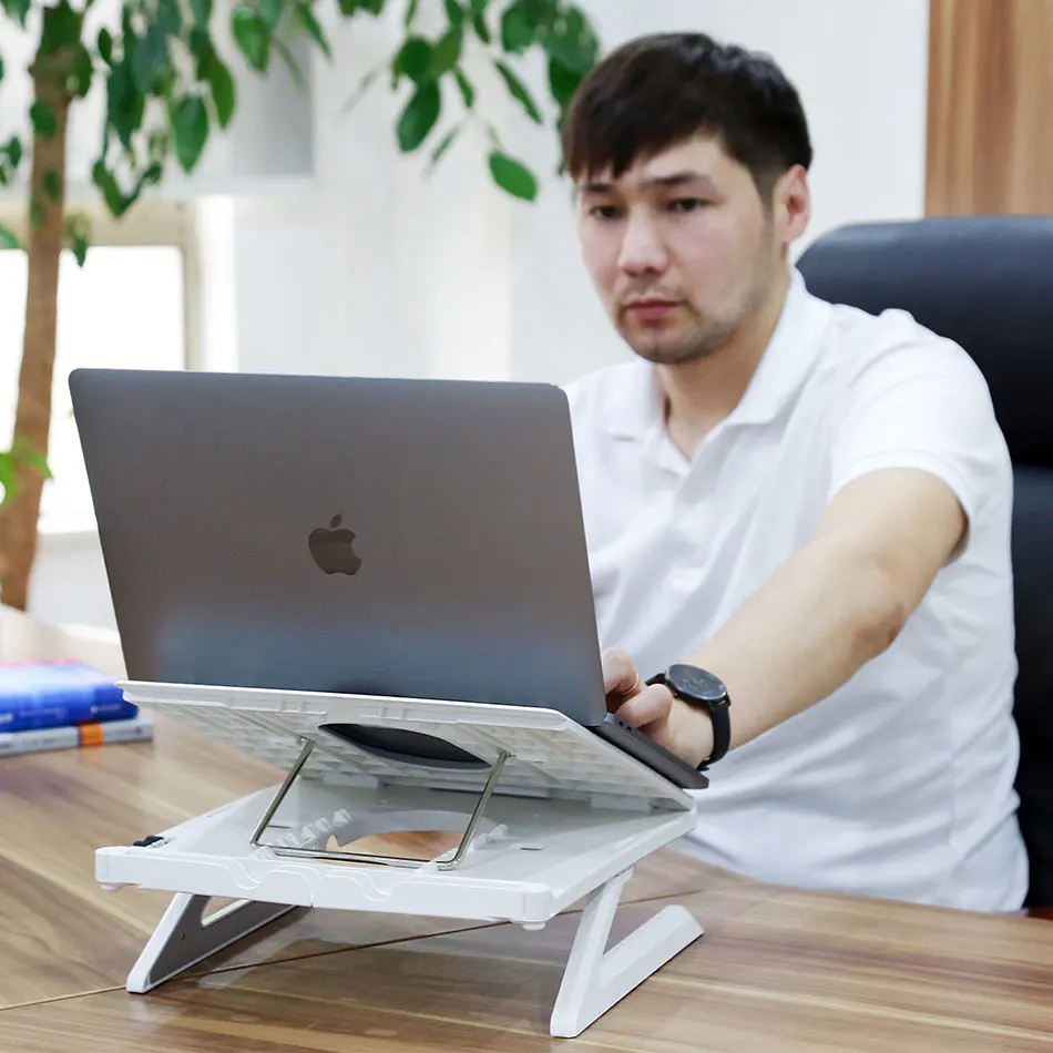 Складная подставка для ноутбука держатель MacBook Pro планшета 12 17 дюймов портативная