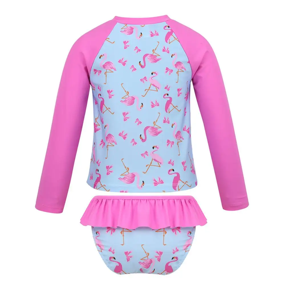 Купальный костюм для маленьких девочек пляжная одежда купальный бикини летний