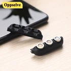 Портативный Магнитный адаптер с разъемом, органайзер для проводов, металлический контейнер для хранения для iPhone, магнитный разъем для зарядного кабеля Micro USB Type-C