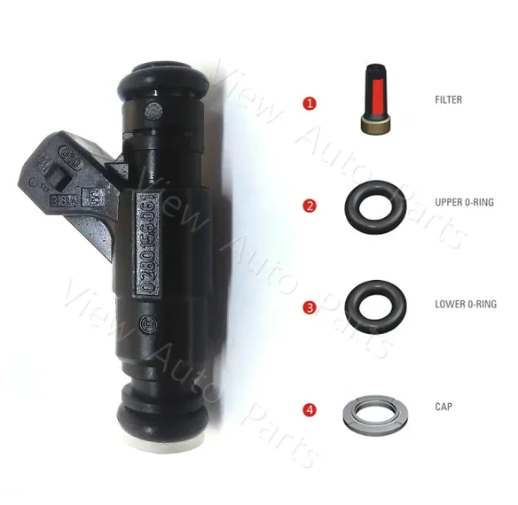 Комплект для ремонта топливного инжектора 10 комплектов TT VW Jetta Golf Beetle 1 8 Bosch 0280156061
