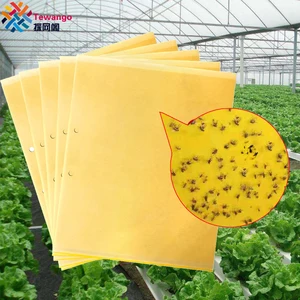 20штУП. Желтая синяя Двухсторонняя клейкая доска убийца насекомых Ловушка для борьбы с вредителями спектрная Ловушка с приманкой домашний садовый инструмент DIY