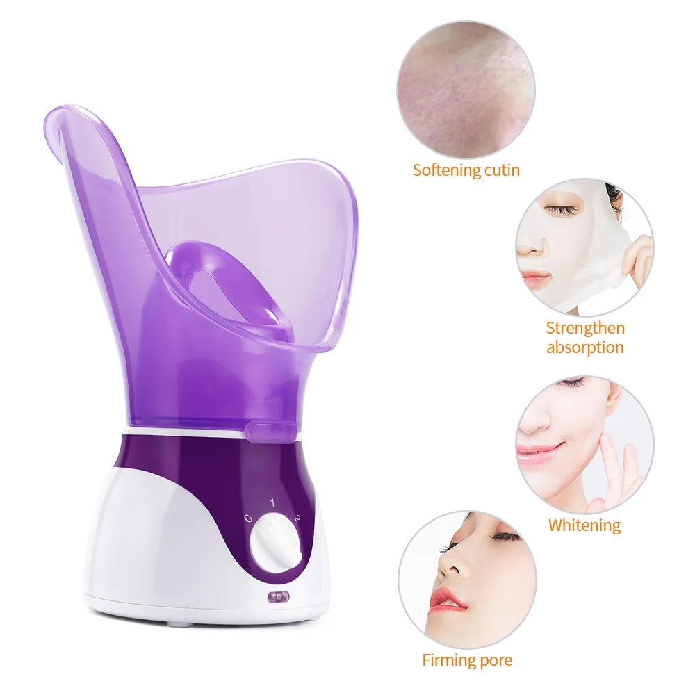 50ML Facial Heating Sprayer Face Nose Steamer Humidifier Skin Moisturizing Pores Cleansing Aromatherapy Sauna Home Beauty Device |