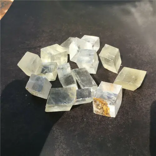 1 шт исландский шпат оптический кальцит кварцевый кристалл минеральный образец