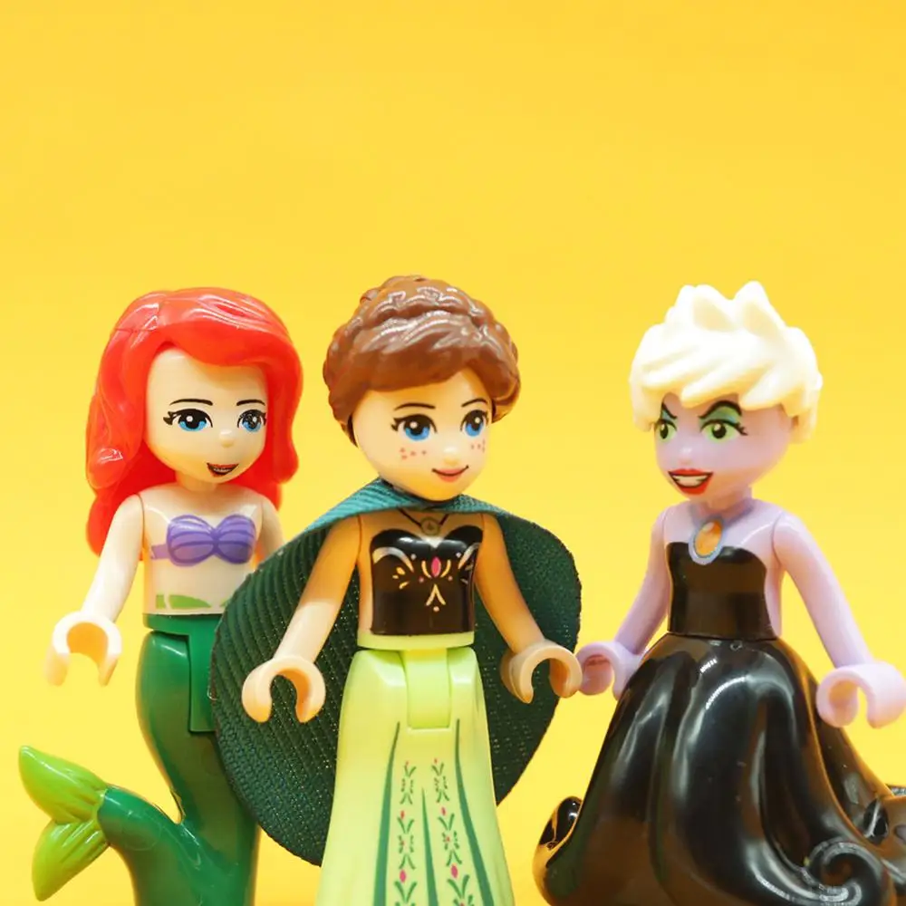 Строительные блоки с героями мультфильмов Принцесса Холодное сердце