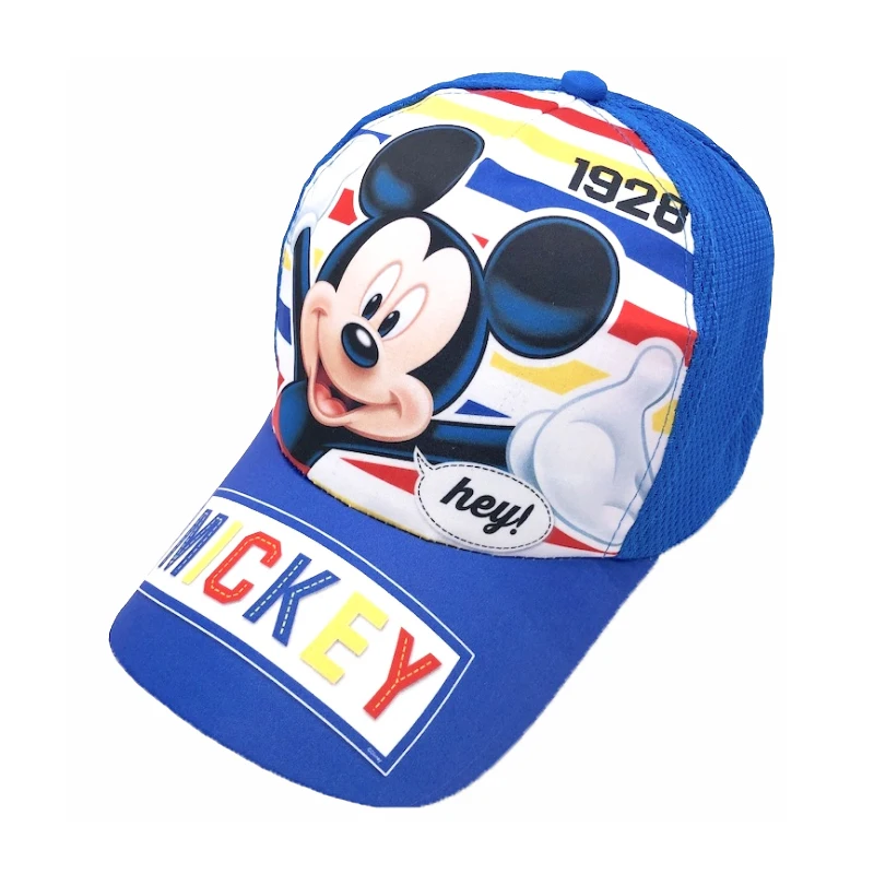 Новинка воздухопроницаемая Солнцезащитная шляпа Disney с машинками 3 Микки и Минни