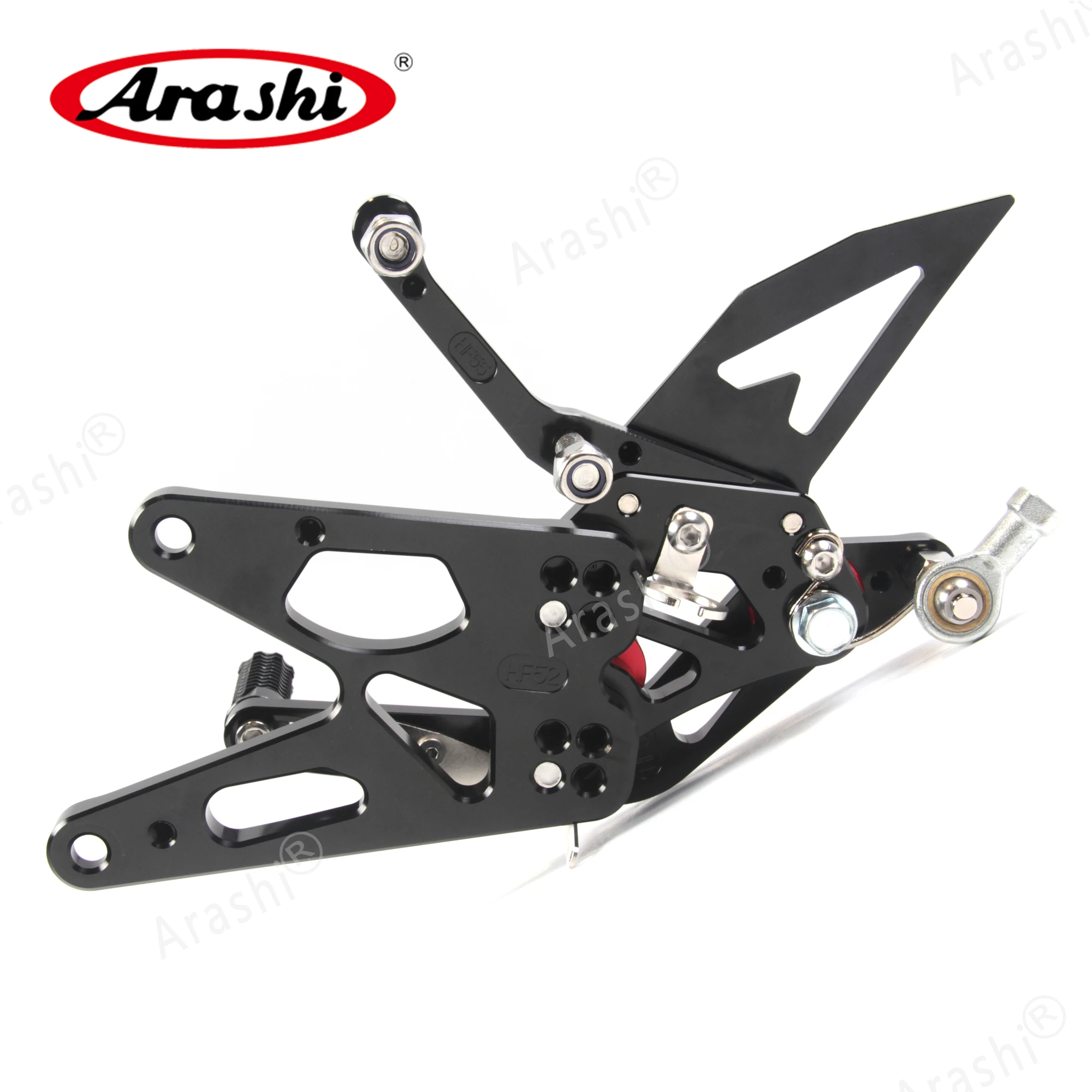 Араши CNC Регулируемая подставка для ног YAMAHA YZF R1 2005 2006 подножки задние комплекты