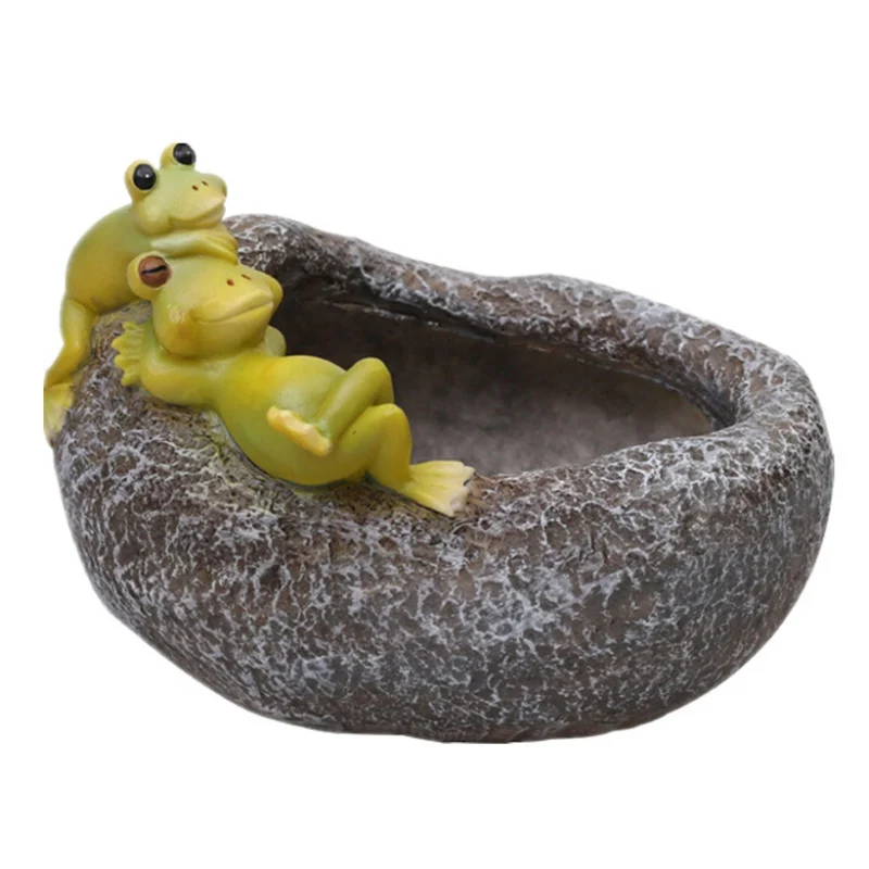 Маленький цветочный горшок Panqu-книга забавный кролик модные и элегантные Садовые