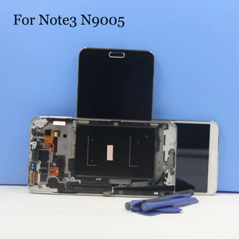 Новый ЖК дисплей для Samsung Galaxy Note3 Note 3 N9005 сенсорный экран дигитайзер в сборе с