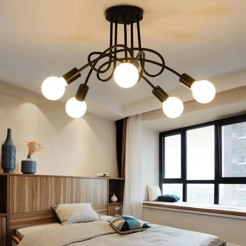 Celling Candeeiro промышленная декоративная лампа для гостиной Plafonnier Домашний