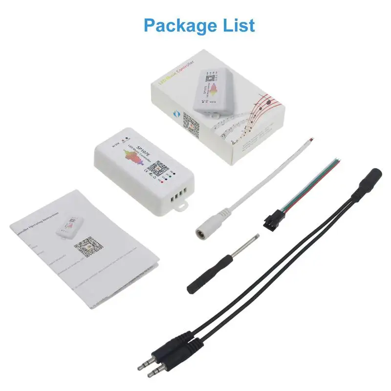 Светодиодный контроллер управления WS2812B WS2811 синхронизация музыки с Bluetooth iOS Android