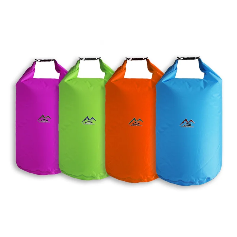 Открытый плавательный водонепроницаемый мешок 5L/10L/20L/40L/70L сухой мешок водонепроницаемый плавающий сухой шестерни сумки для гребли рыбалки рафтинг