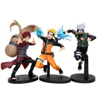 Аниме шиппуден Узумаки Гаара Хатаке Какаши Битва вер. ПВХ фигурка Коллекция Модель игрушки кукла