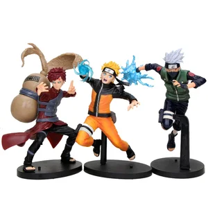 Аниме шиппуден Узумаки Гаара Хатаке Какаши Битва вер. ПВХ фигурка Коллекция Модель игрушки кукла