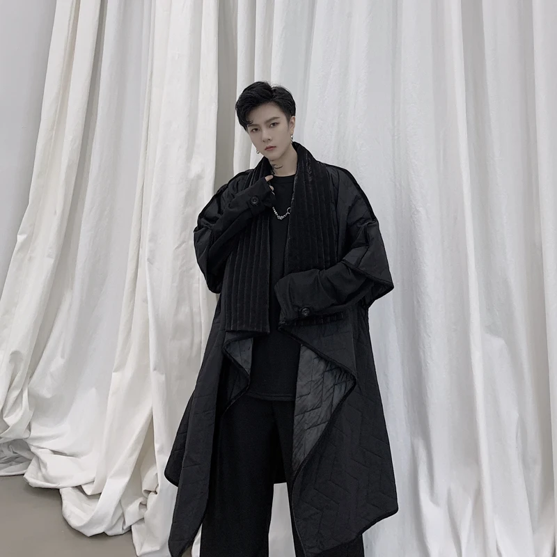 Роскошный бренд 2020 осенне-зимнее мужское тонкое пальто с рукавом средней длины