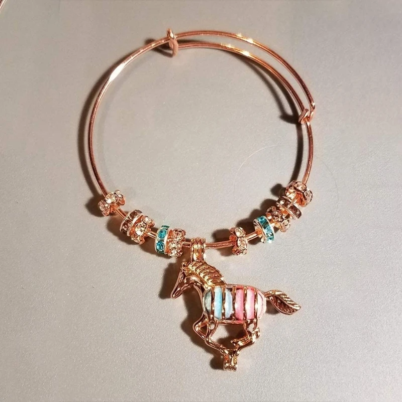 

90Pcs 6 Colors Expandable Bangle Charms Bracelets Adjustable Wire Bracelets Stainless Steel Blank Bangle Jewelry Making