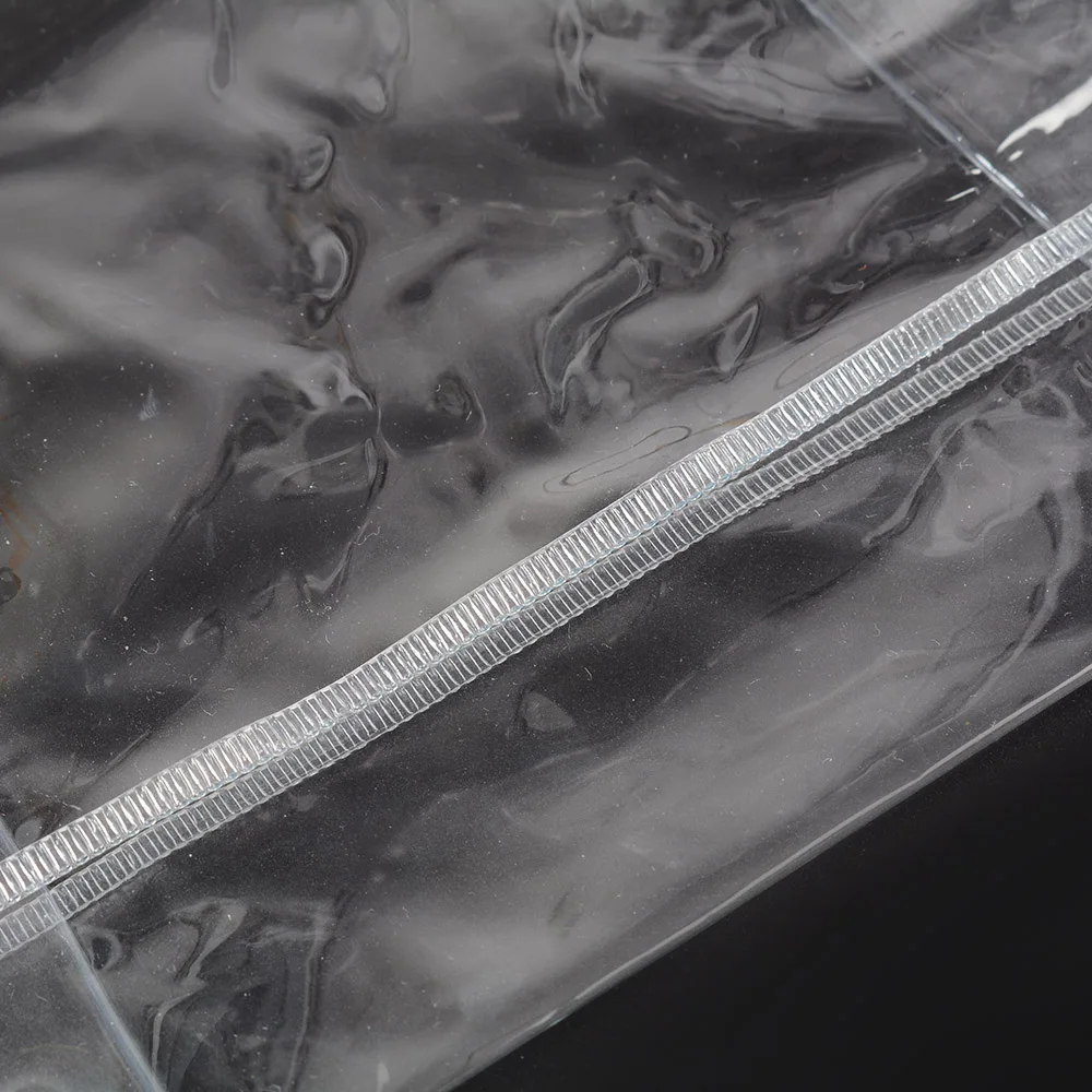 1PCs PVC Transparent Gift Bags With Handles Fashion PP Button Clear Handbag Party Favors Bag Wine Packaging S/M/L | Дом и сад