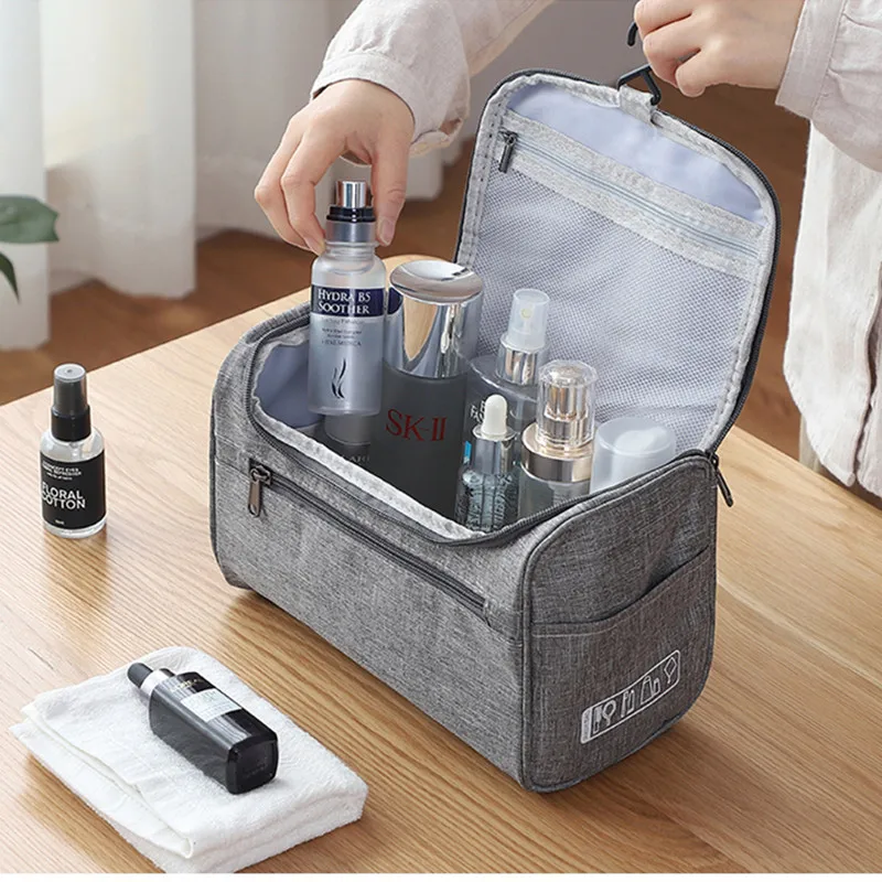 Мужская подвесная косметичка для путешествий, набор для туалетных принадлежностей, моющаяся Сумочка, Женский органайзер для макияжа, для хранения, косметичка, красивые косметички, коробка, Новинка