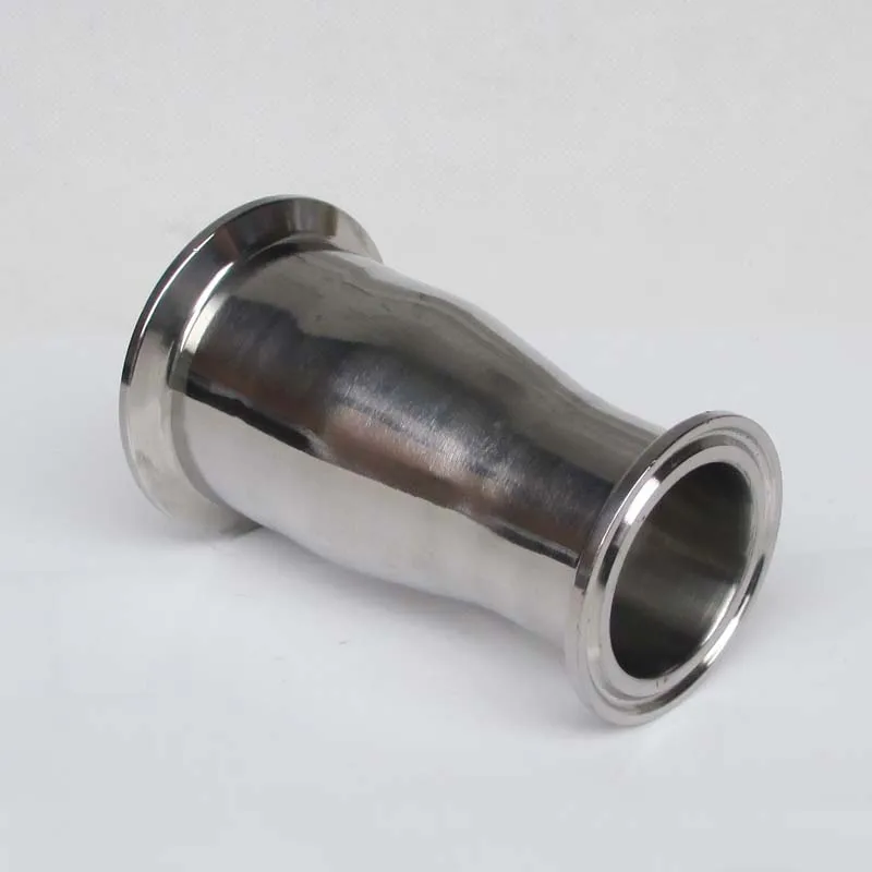 2 ''x 1,5'' санитарный тройной зажим/Редуктор клевера 304 из нержавеющей стали